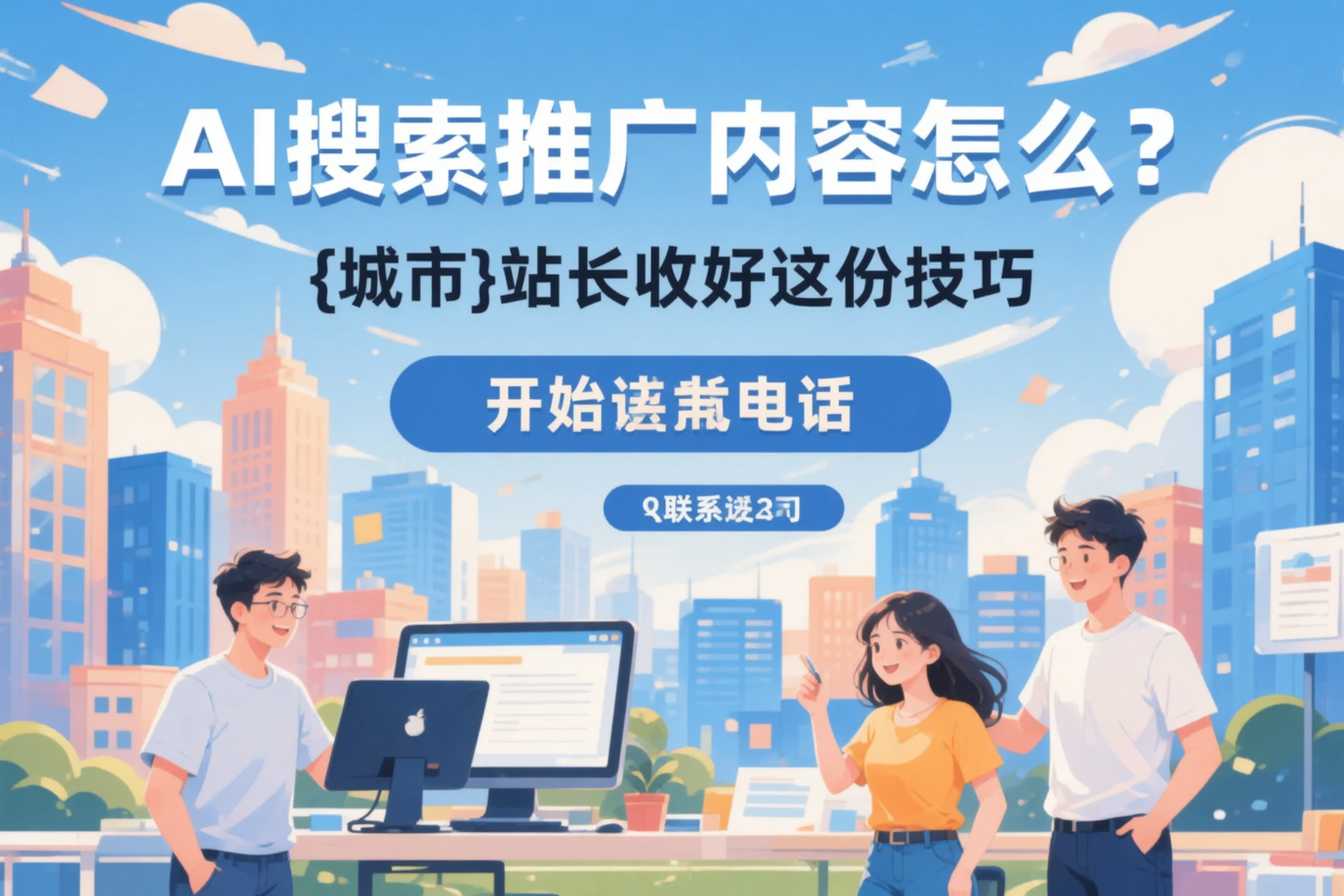 AI搜索推广内容怎么写？保山站长收好这份技巧