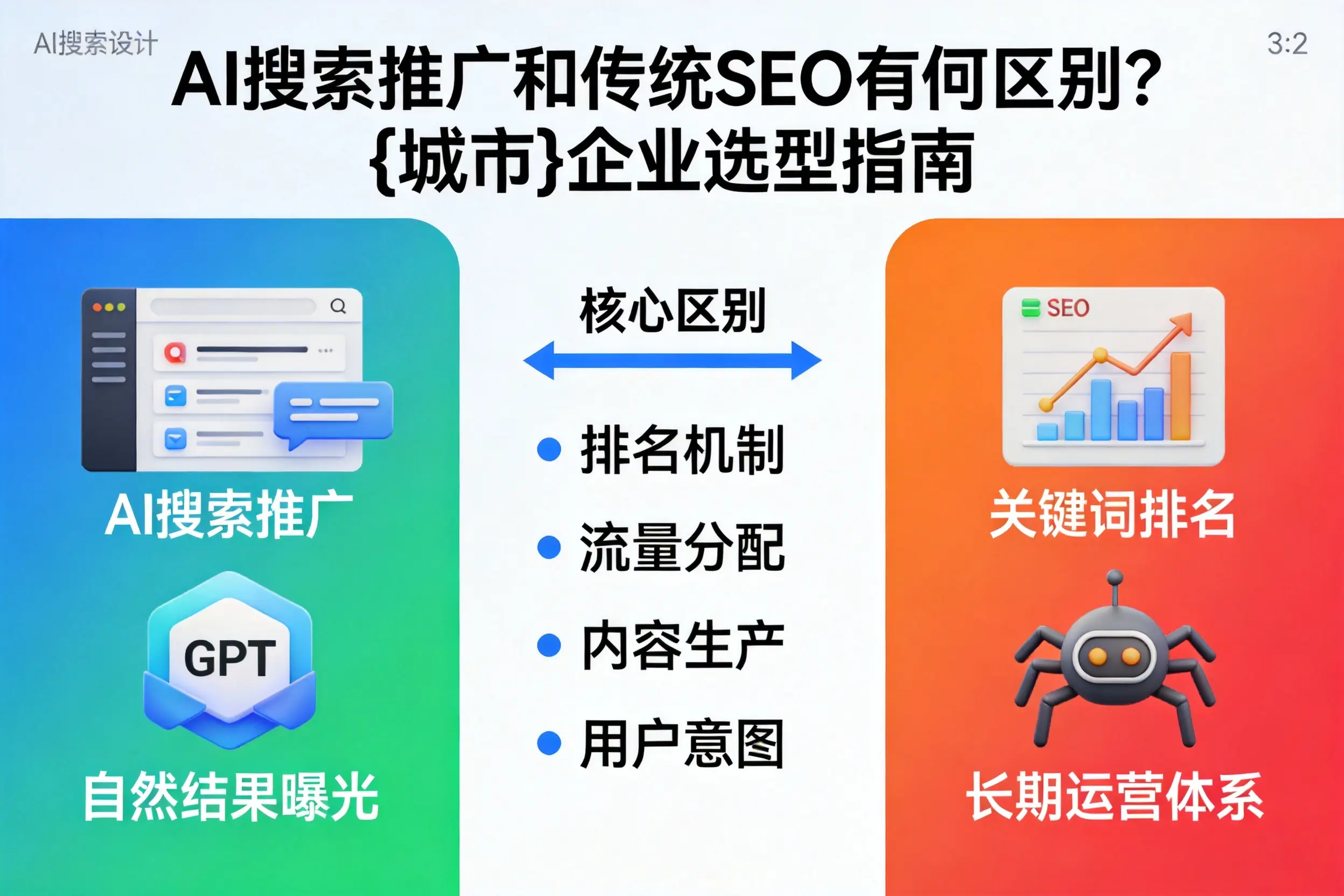 AI搜索推广和传统SEO有何区别?保山企业选型指南