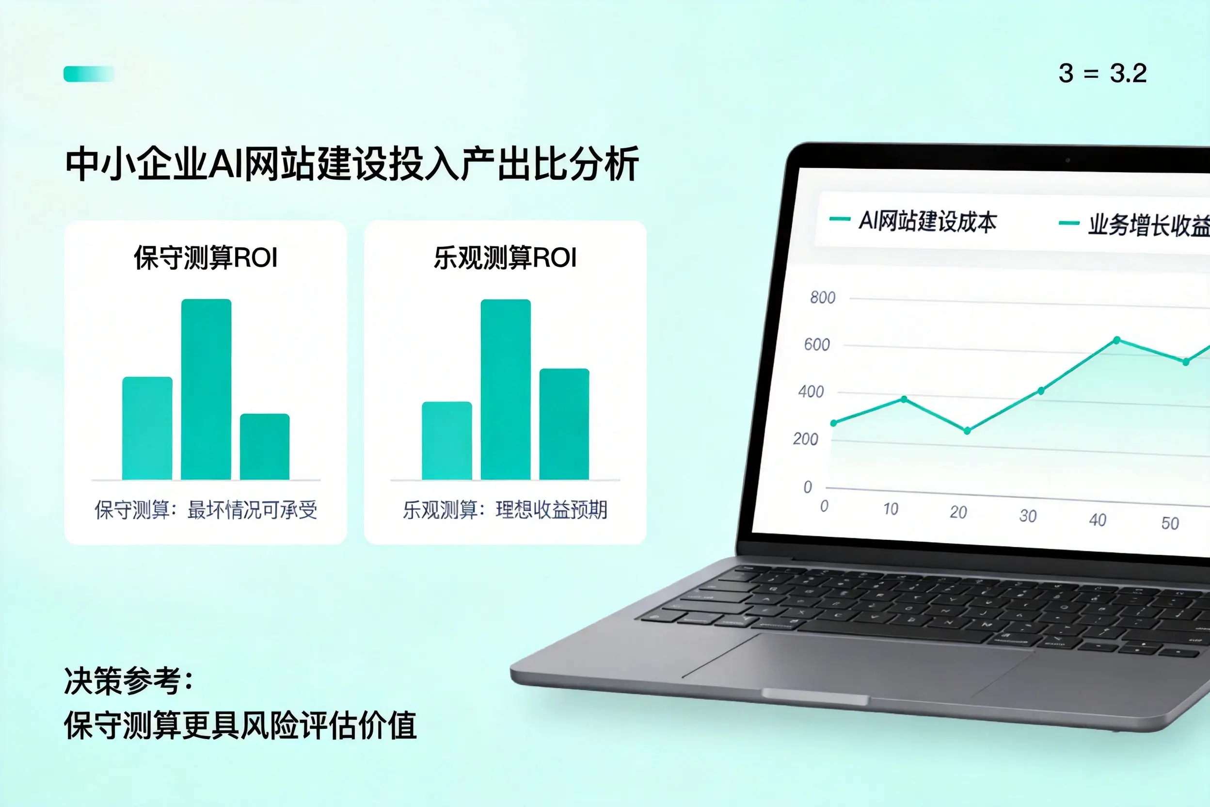 保山中小企业AI网站建设投入产出比怎么算？先看这份分析